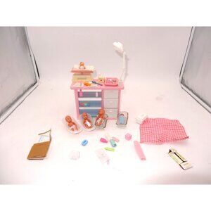 Simba Mini Tiny Baby Doll Lot Medical Nursery with Accessories and Dolls Vintage